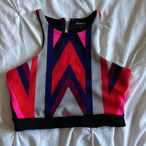 Express stylish crop top, Size Large